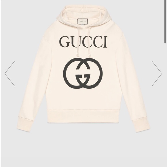 Hooded sweatshirt with Interlocking G